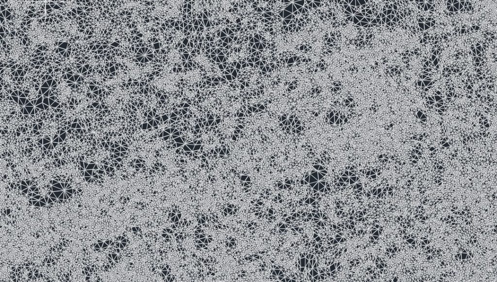 TIN surface model from drone LiDAR, ready for CAD and civils design